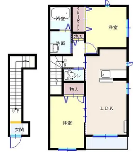 第一セイホウ【2階】の間取り