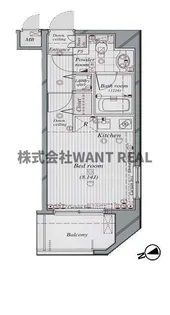東京都新宿区西新宿8【マンション】の間取り
