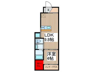 SUN RHYTHM【1階】の間取り