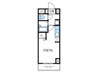 神奈川県海老名市国分南1【マンション】の間取り