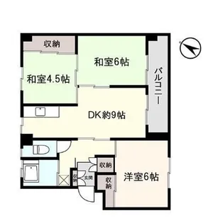 アシスト秋田マンションI【3階】の間取り