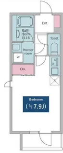 レジディア文京小石川【3階】の間取り