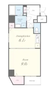 Palazzo Kubota【5階】の間取り