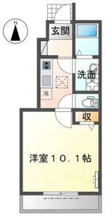 グレース・ステラ【1階】の間取り