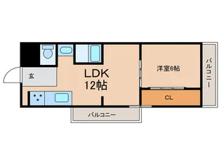 マンション清寿苑【3階】の間取り
