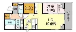 千葉県千葉市花見川区幕張本郷1【アパート】の間取り