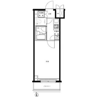 ルーブル高田馬場弐番館【7階】の間取り