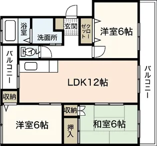 エントピアK・S【1階】の間取り
