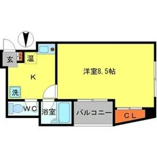 SERENiTE-04【9階】の間取り