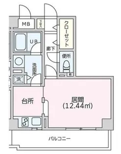 三番町天竹ビル【5階】の間取り