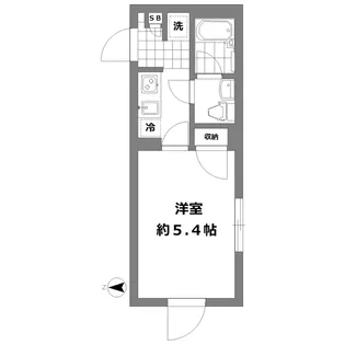 EDIT三軒茶屋【1階】の間取り