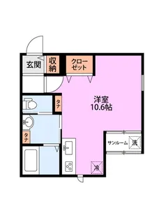 fortuna【2階】の間取り