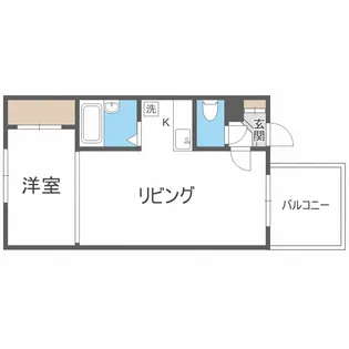 カサデューク北33条【4階】の間取り