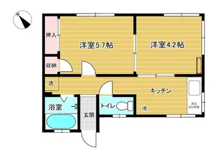 いづみ荘【1階】の間取り