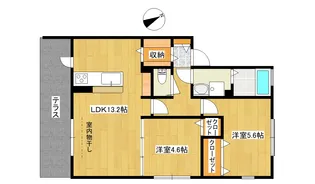 Stellar Grass【1階】の間取り