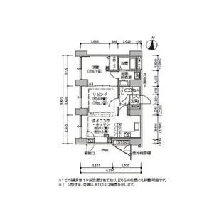 東雲キャナルコートCODAN14号棟【8階】の間取り
