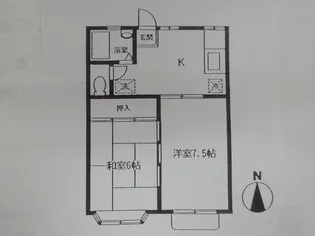 グランデール立川【2階】の間取り