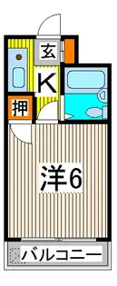 シルフィード西川口II【1階】の間取り