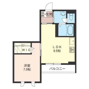 プルミエグランクリュ【2階】の間取り