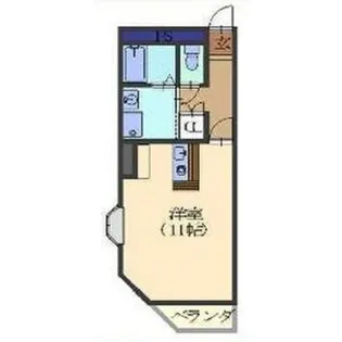 サンハイム平和【2階】の間取り