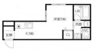 ピース・ラ・ヴェスタ【2階】の間取り