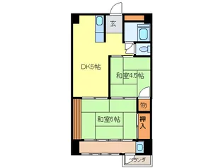 マンション新川【3階】の間取り