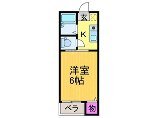 ハイツエスポワ-ル【1階】の間取り