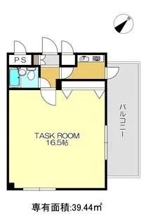 TASK IN 2be1 403【4階】の間取り