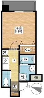 ヴィオラ寄合町【4階】の間取り