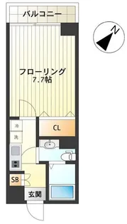 リベール西片【6階】の間取り