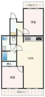 フィガロハウス銀座【3階】の間取り