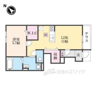 SunnyHome【1階】の間取り