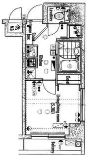 グランヴァン東中野【4階】の間取り