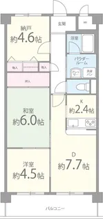 アロッジオK・T・I【2階】の間取り