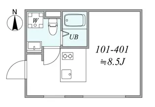 trias626【4階】の間取り