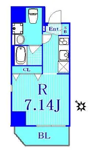ドールマウスタワー【6階】の間取り
