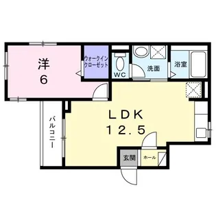 パーチェ エテルノI【2階】の間取り