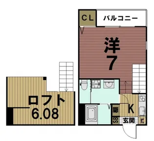 ハーモニーテラス椥辻封シ川町II【1階】の間取り