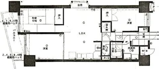 トーカンマンション不来方【2階】の間取り