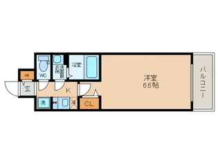 ファステート大阪城東グリッジ【6階】の間取り