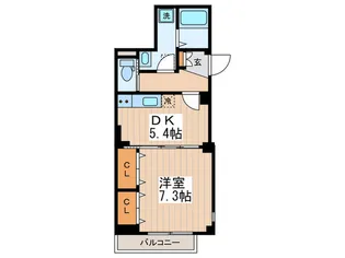 アロードハイム西馬込【1階】の間取り