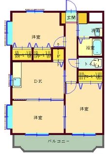グレイスマンション【1階】の間取り
