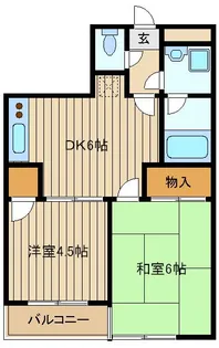 パストラルハイム【2階】の間取り