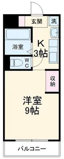 アネックス篠ヶ瀬I【1階】の間取り