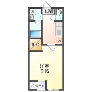 Kina・Hills【2階】の間取り