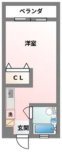 カスティージョとよみ【3階】の間取り