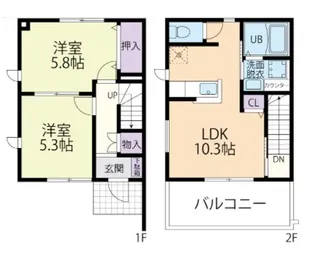 Mont Blane(モンブラン)の間取り