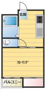 シルベーヌ大森【1階】の間取り