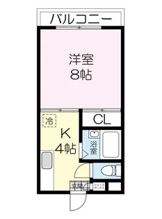 ジュネス上杉【1階】の間取り