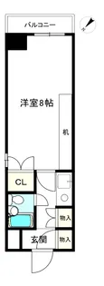 エンゼルイン大森【8階】の間取り